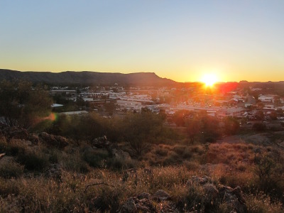 aliceSpringSonnenuntergang