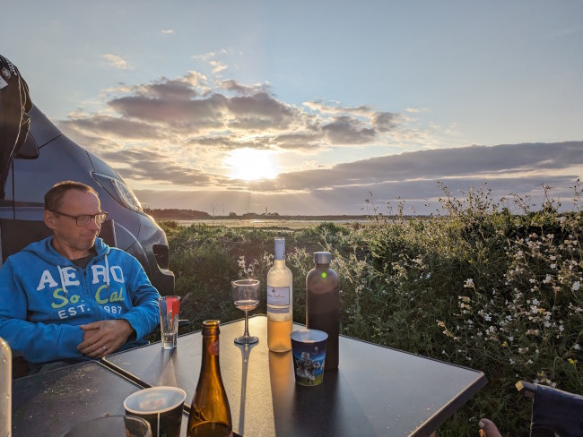 Schöner Sonnenuntergang