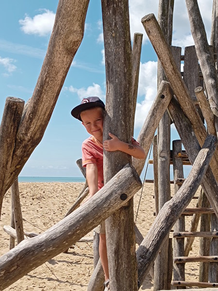 Spielplatz in St. Nazaire