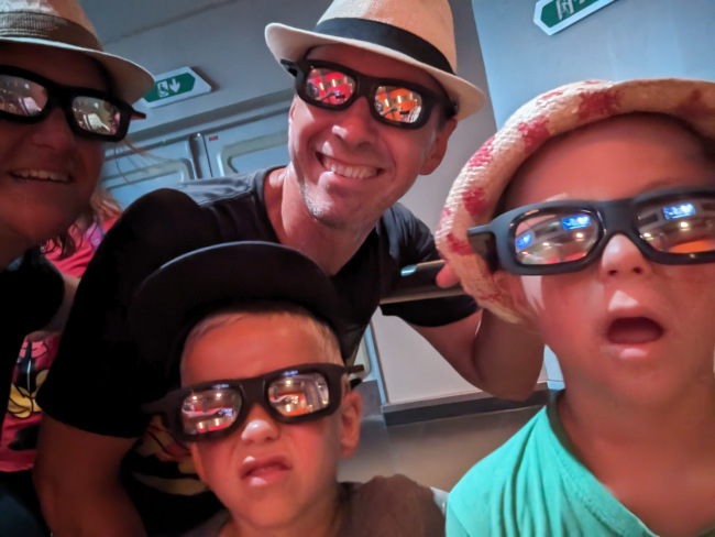 3 D Schüttelkino