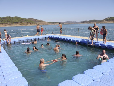 Zwischenstopp am Stausee